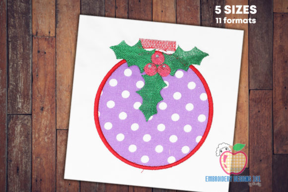 Christmas Balls with Berries Applique Review