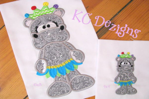 Cute Hippo Embroidery Design Review