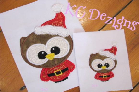Cute Santa Owl Embroidery Review