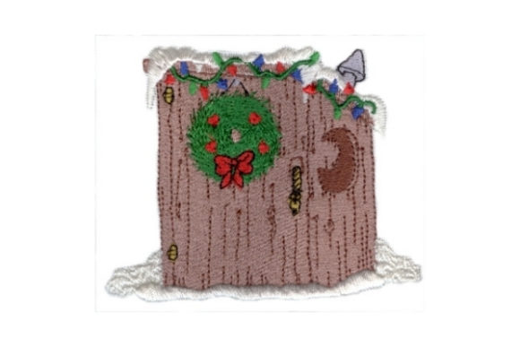 Festive Outhouse Embroidery Review