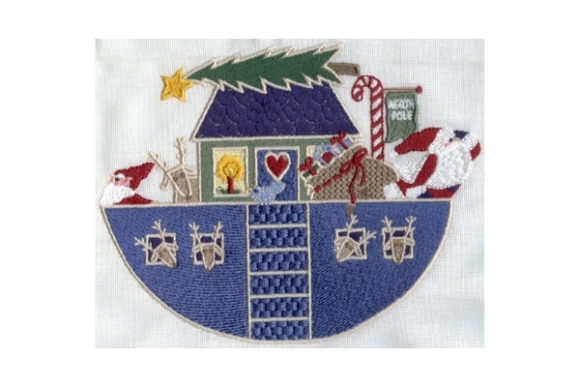 Santa's Ark Filled Embroidery Review